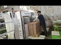 Partes dobro semi auto que costuram a máquina para caixa ondulada da caixa