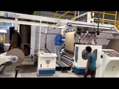 Alta velocidade 5 do cartão ondulado camadas de linha de produção