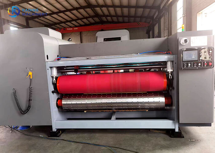 A caixa giratória automática morre cortador para 1-6 cores corrugou caixas