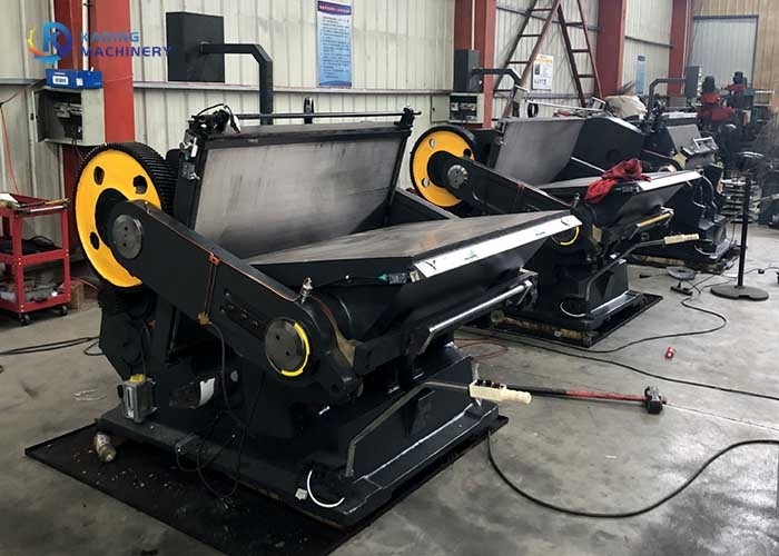Máquina vincando de Min Manual Die Cutting And de 15 folhas para a caixa da pizza do cartão