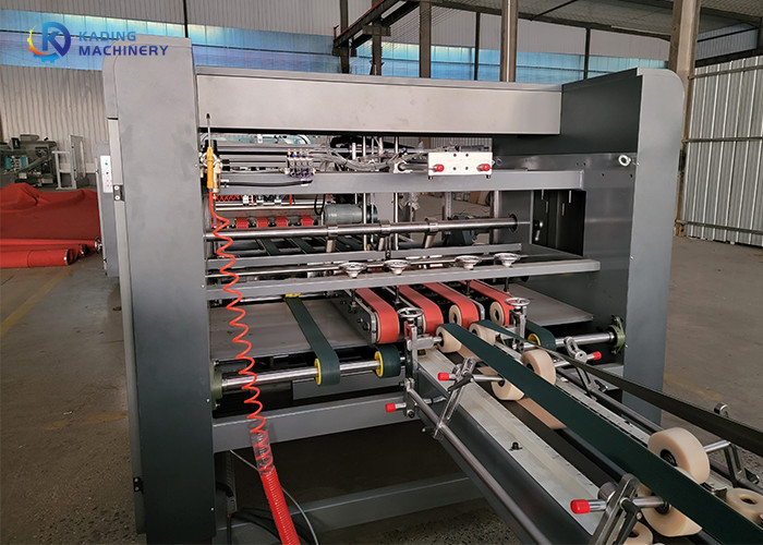 1050 pregos/máquina automática minúscula do rebitador de Gluer do dobrador para colagem e costura onduladas da caixa