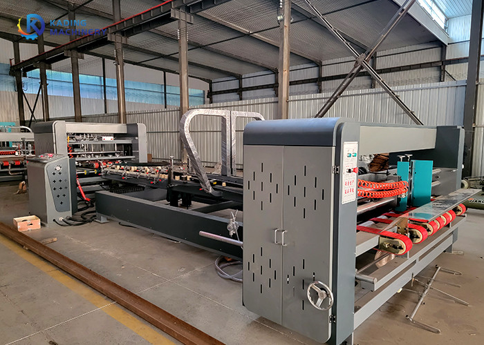 1050 pregos/máquina automática minúscula do rebitador de Gluer do dobrador para colagem e costura onduladas da caixa