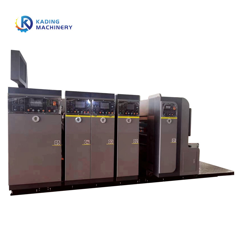 Impressora alta Die Cutting Machine da caixa de Flexo da definição para a caixa do cartão ondulado