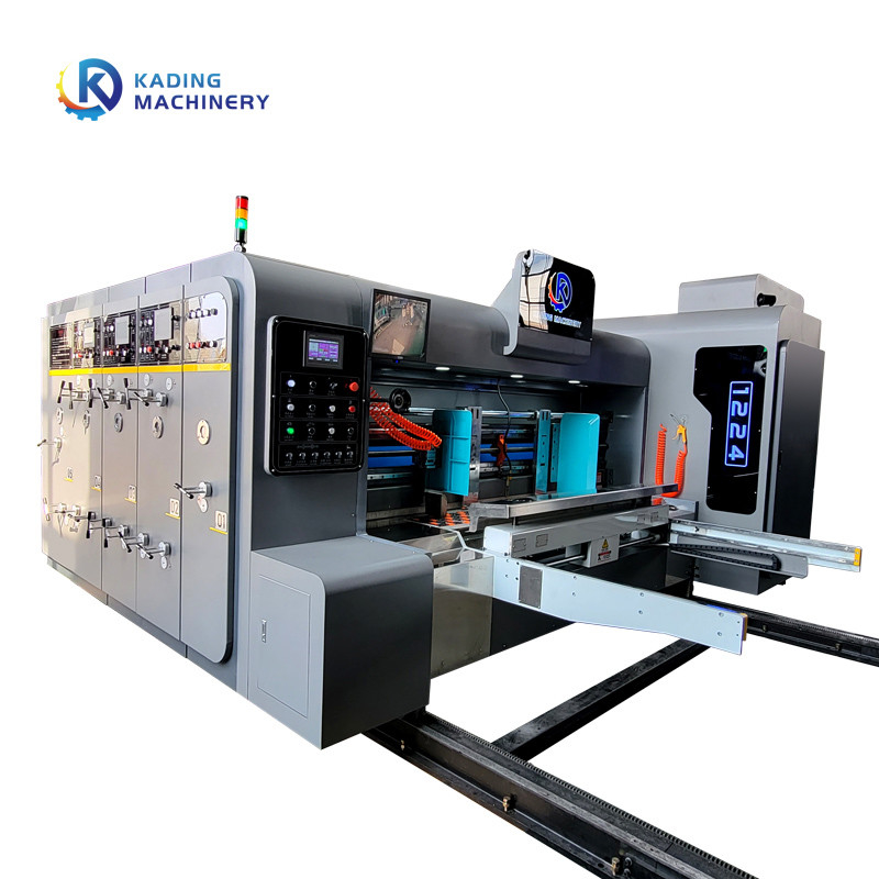 caixa automática de For Corrugated Carton da impressora da caixa de 380V 440V com alta velocidade