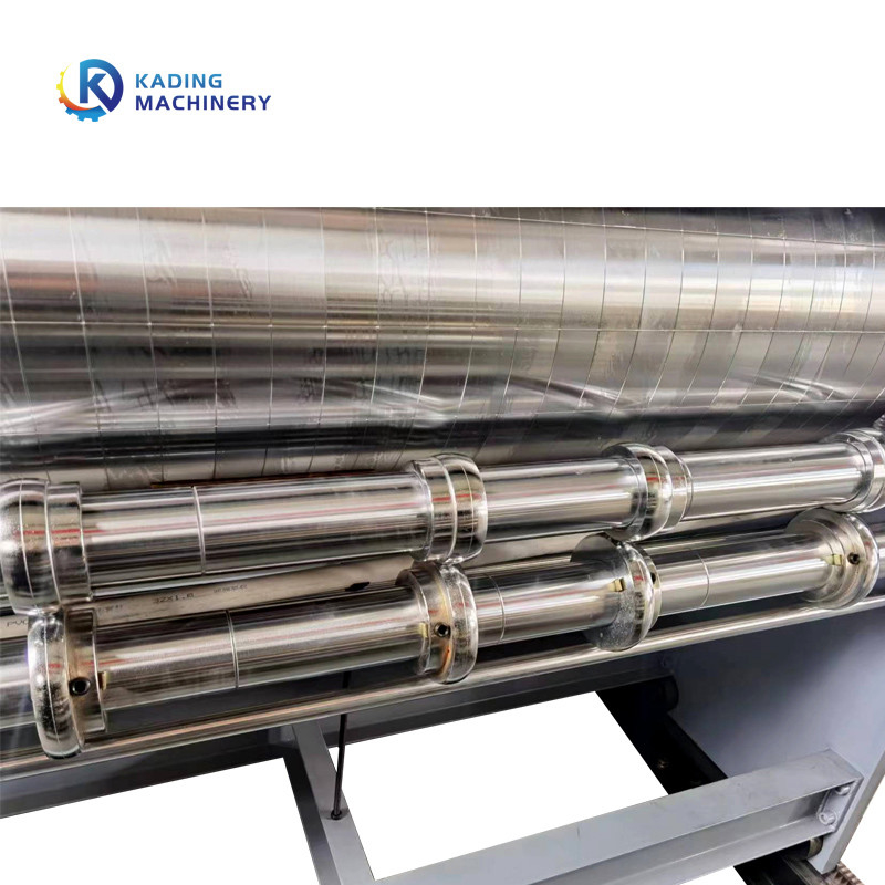Única máquina de impressão da caixa da cor com o ventilador da sução da espessura e do vácuo de parede de 50mm