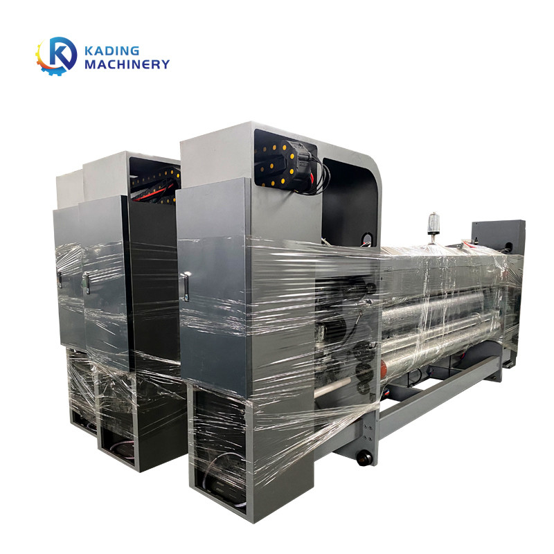 Máquina de impressão da caixa do revestimento do óleo de transferência do vácuo para cartão ondulado
