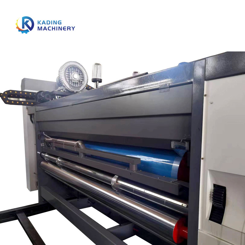 Máquina de impressão de caixas flexos corrugadas para 3 5 7 camadas de cartão corrugado