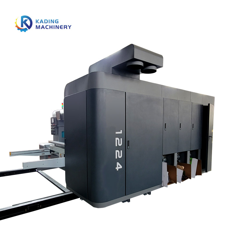 Multi rolo de Machine With Anilox da impressora da caixa da cor e única bomba da tinta da sução