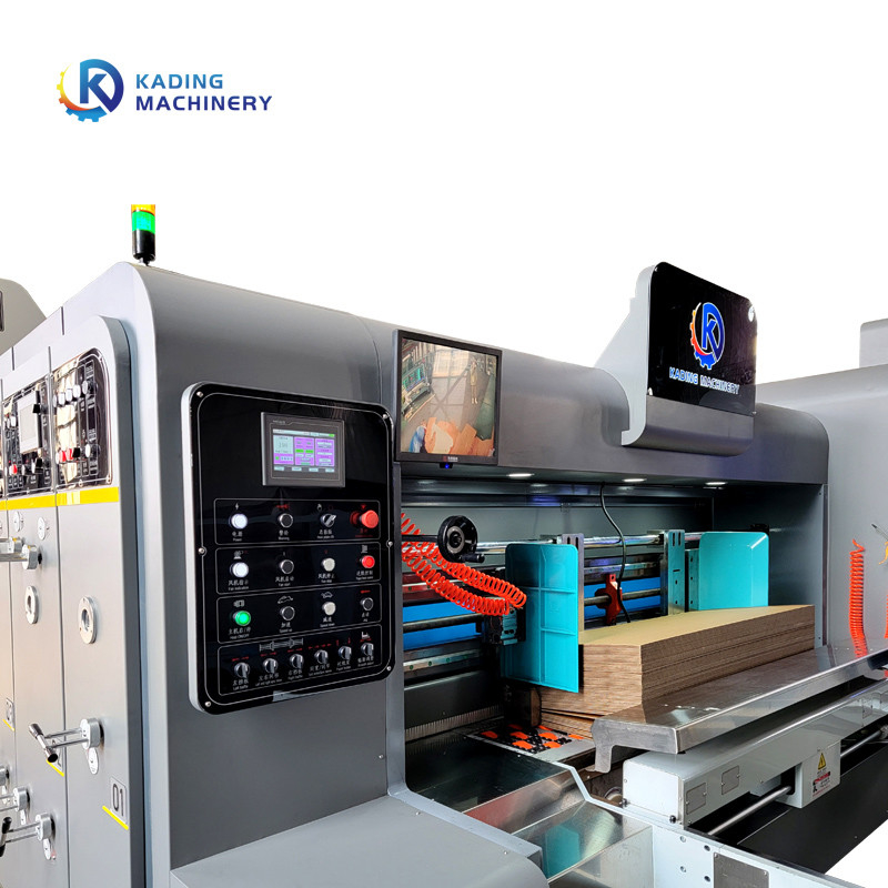 máquina de 120-250pcs/Min Full Automatic Carton Printing com conexão livre chave e o rolo cerâmico de Anilox