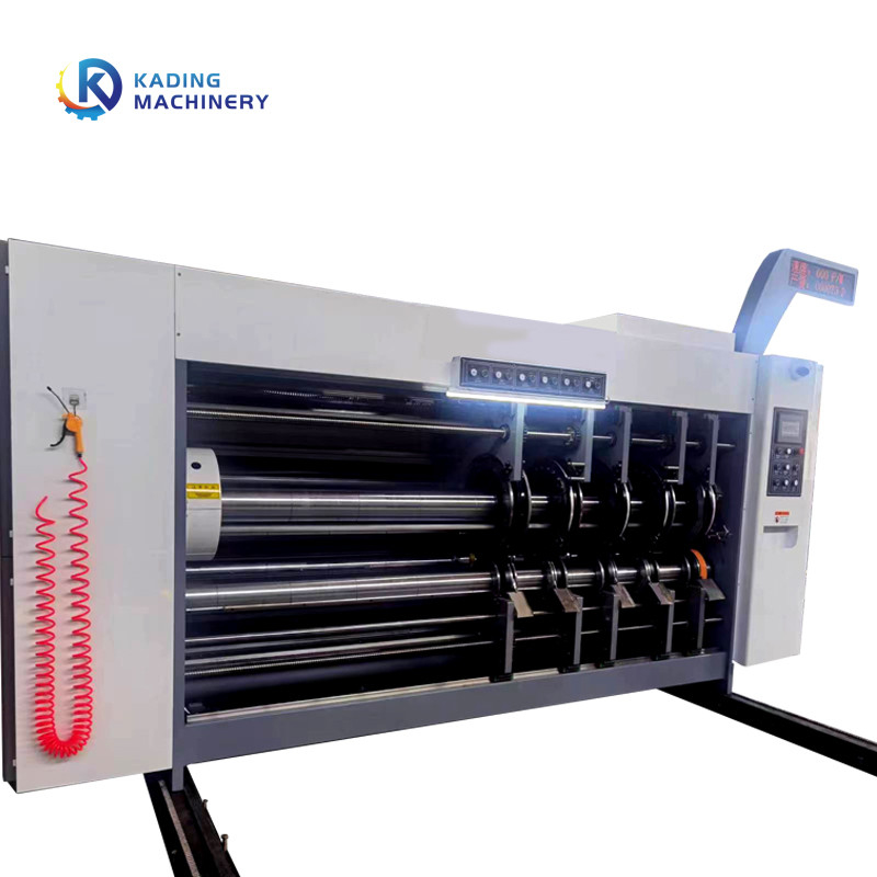 160pcs/máquina de Min Speed Rotary Die Cutting para caixas onduladas de transferência do vácuo