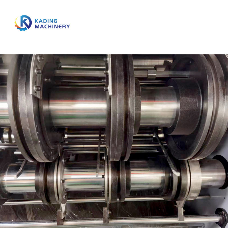 Máquina cortando da caixa totalmente automático da caixa com a impressora de 5 cores And Slotter