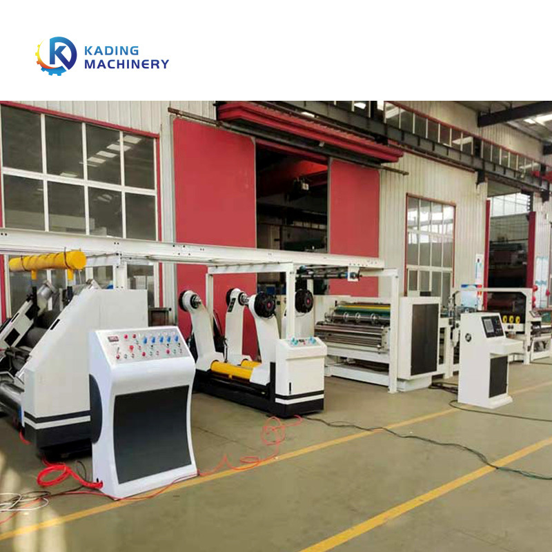 100m/Min Carton Box Manufacturing Machine com o único Facer para o cartão de 3 dobras