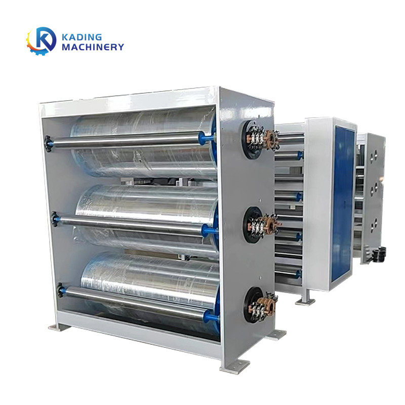 Linha de ondulação de aquecimento a vapor 300 m/min Velocidade de trabalho com suporte de rolamento de moinho acionado a eletricidade