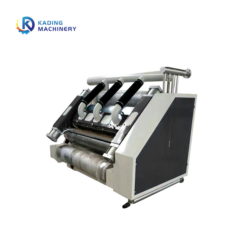 Tipo máquina do aquecimento de vapor da corrugação do único Facer com a caixa que faz o enlace para fazer o papel de 5 dobras