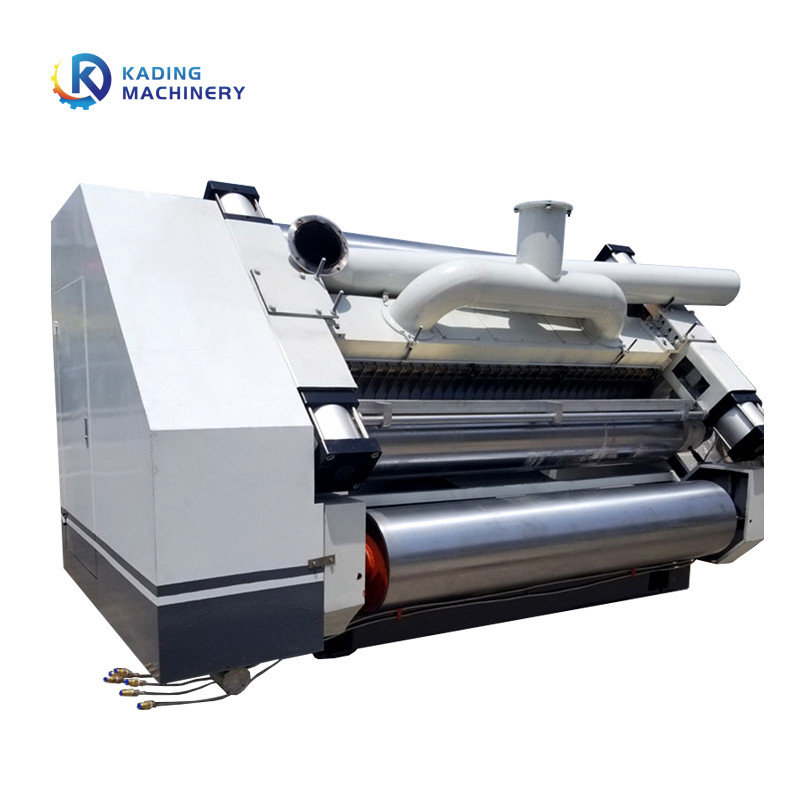 aquecimento de 250m/Min Corrugated Single Facer Electrical para b flauta de cartão ondulado
