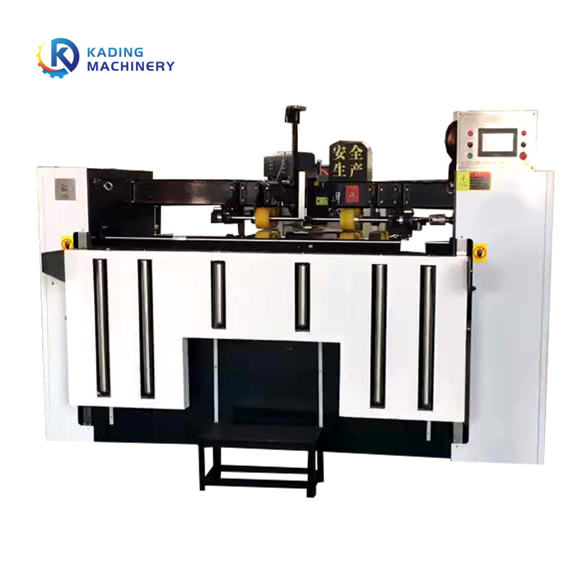 máquina de costura da caixa ondulada de 3500mm com alimentação do tela táctil e do manual do PLC
