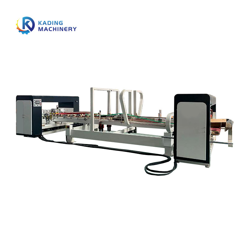 Máquina totalmente automático do grampeador da caixa para a caixa da caixa do tamanho de 2000mm com 800nails/Min
