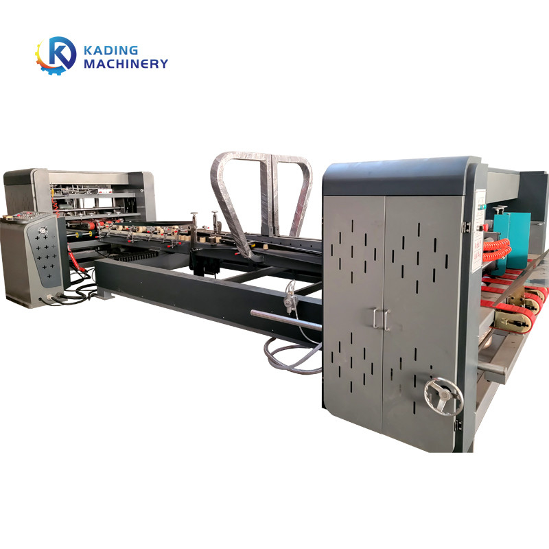 1050 pregos/auto máquina minúscula de Gluer do dobrador com a sução do vácuo que alimenta para caixas irregulares da caixa