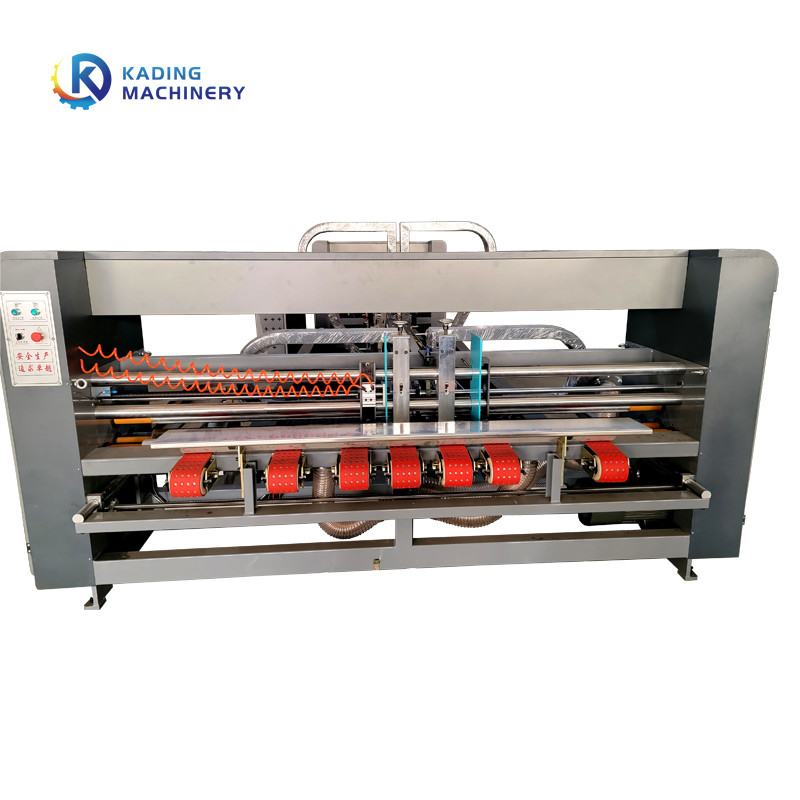 Máquina automática completa de Gluer do dobrador para embalagem ondulada da caixa com alta velocidade