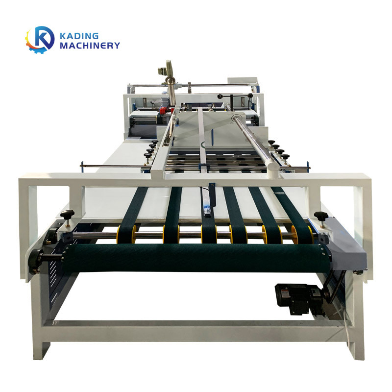 Máquina automática de Gluer do dobrador para cartão ondulado com controle do PLC