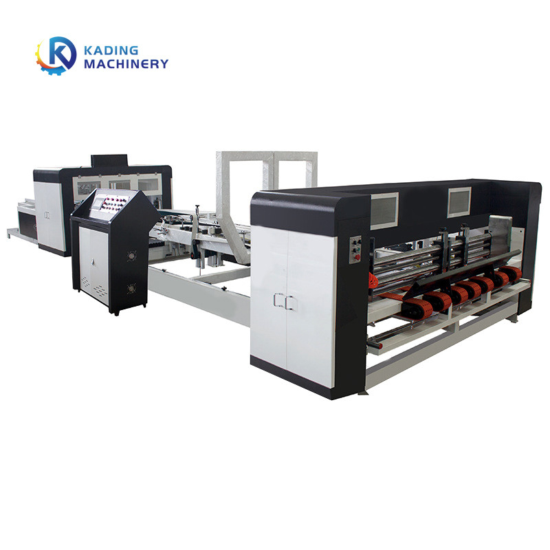 220 partes Min Corrugated Folder Gluer For corrugaram a fatura da caixa