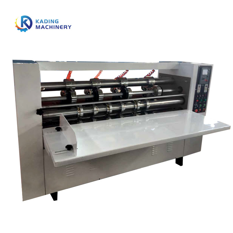 máquina de 250m/Min Thin Blade Slitter Scorer para fazer o cartão
