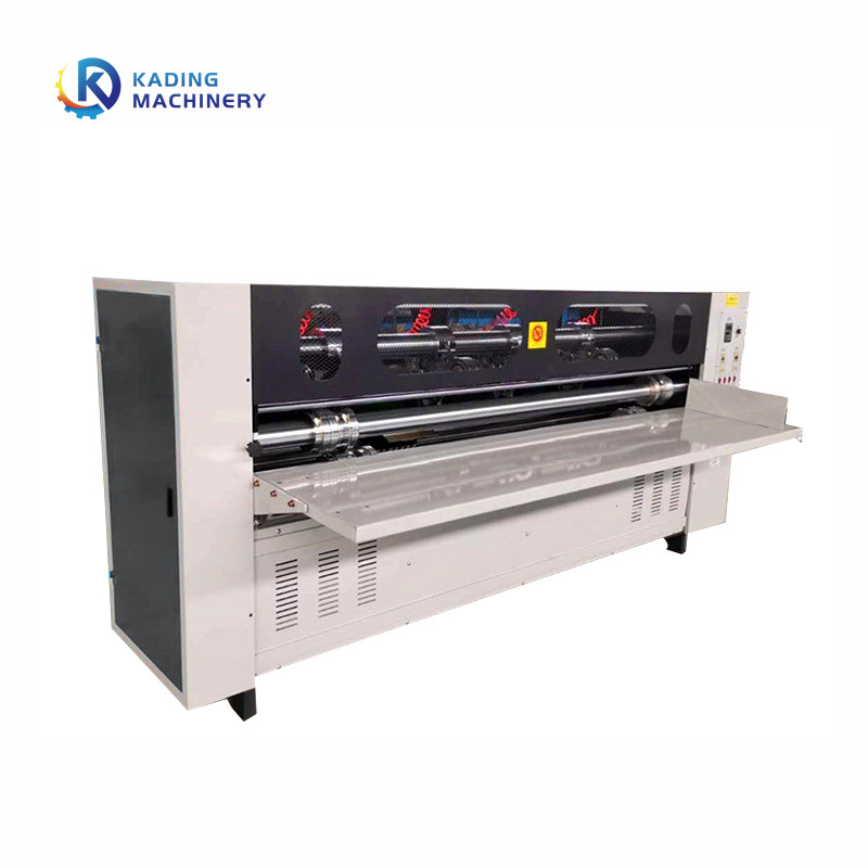 automóvel de 50m/Min Slitter Scorer Machine Semi para cartão ondulado
