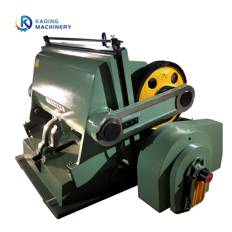 manual da máquina de 28pcs/Min Die Cutting And Creasing para pressionar papel ondulado