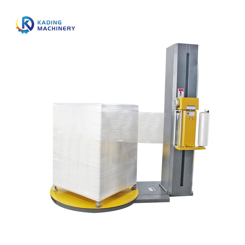 Máquina de envolvimento semi automática da pálete da altura de 2500mm para cartão ondulado