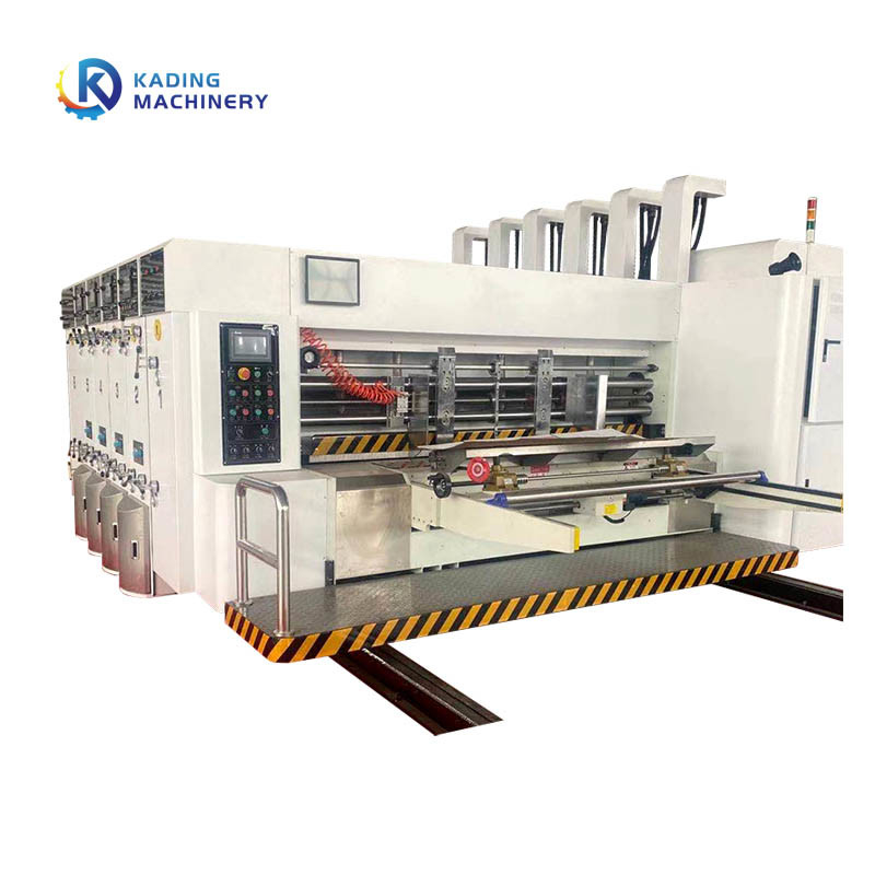 Máquina de impressão de caixas flexos corrugadas para 3 5 7 camadas de cartão corrugado