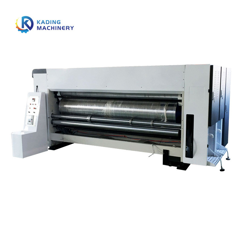 Máquina de impressão da caixa de Flexo 3ply para cartão ondulado com janela da tinta