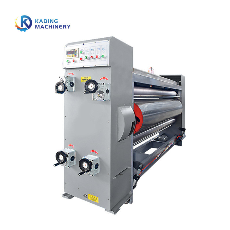Máquina corrugada flexoflexo multicolor para cartão de tinta aquática