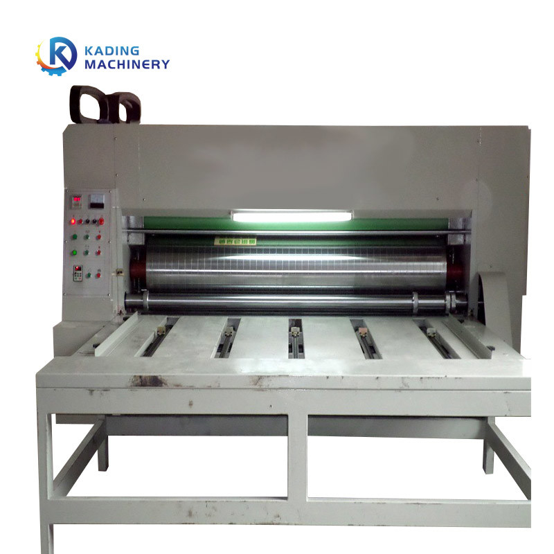 Máquina de impressão de caixas flexo onduladas de cor única para caixas irregulares