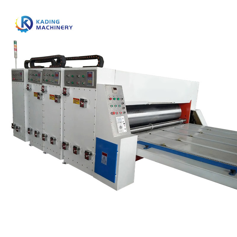 3 / 5 / 7 Máquina de impressão de caixa corrugada de camadas para recipientes de papelão