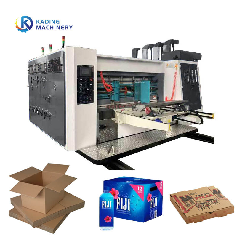 Impressora de cartão totalmente automática cortadora de matriz para fabricação de caixas corrugadas