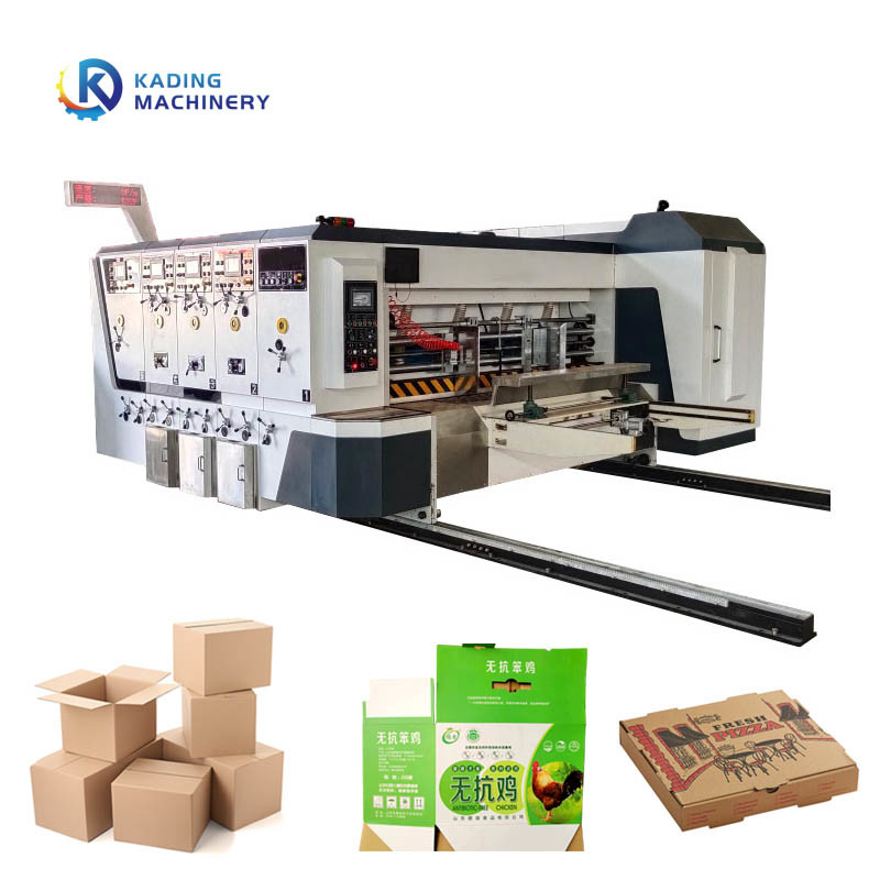 Máquina de Impressão de Cartão Flexo de Alta Definição Impressora Multicolor