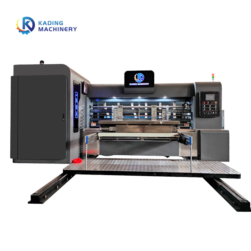 Máquina de impressão de caixas flexo corrugadas de 200pcs / min