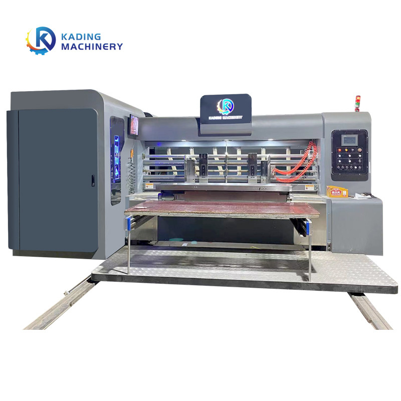 Máquina de impressão corrugada para fabricação de caixas doces