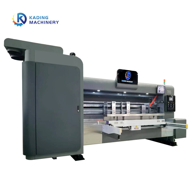 200pcs / min Máquina de impressão de caixas onduladas para fabricação de caixas de cartão onduladas