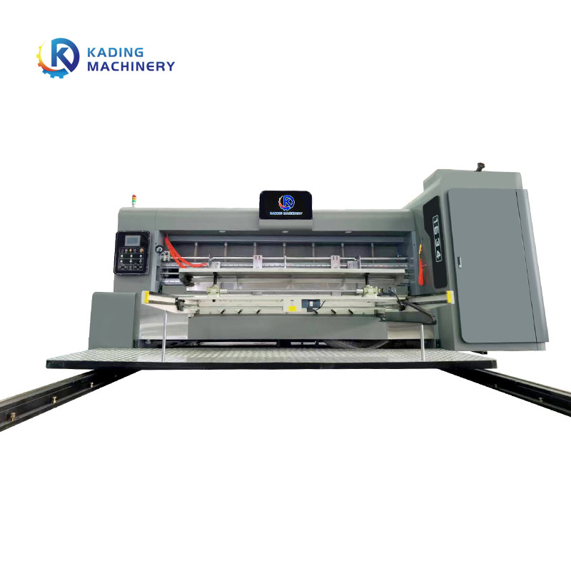 Máquina de impressão corrugada para fabricação de caixas doces