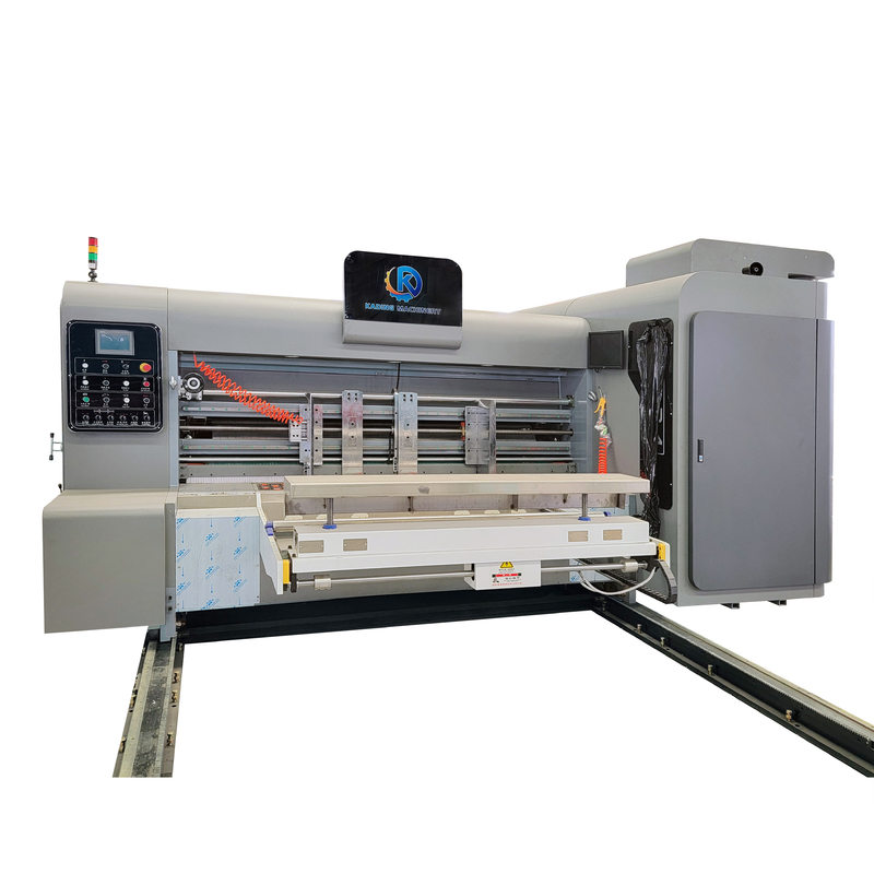 Máquina de Impressão de Caixa Corrugada com Faca para Fazer Caixa de Pizza