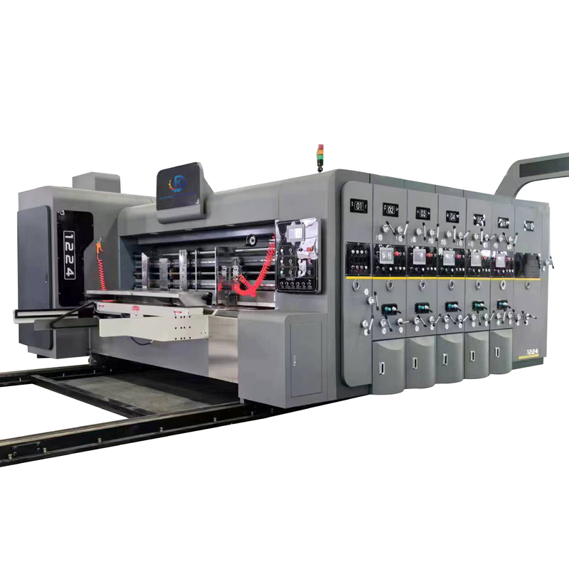 Máquina de impressão de caixa corrugada de 150pcs / min