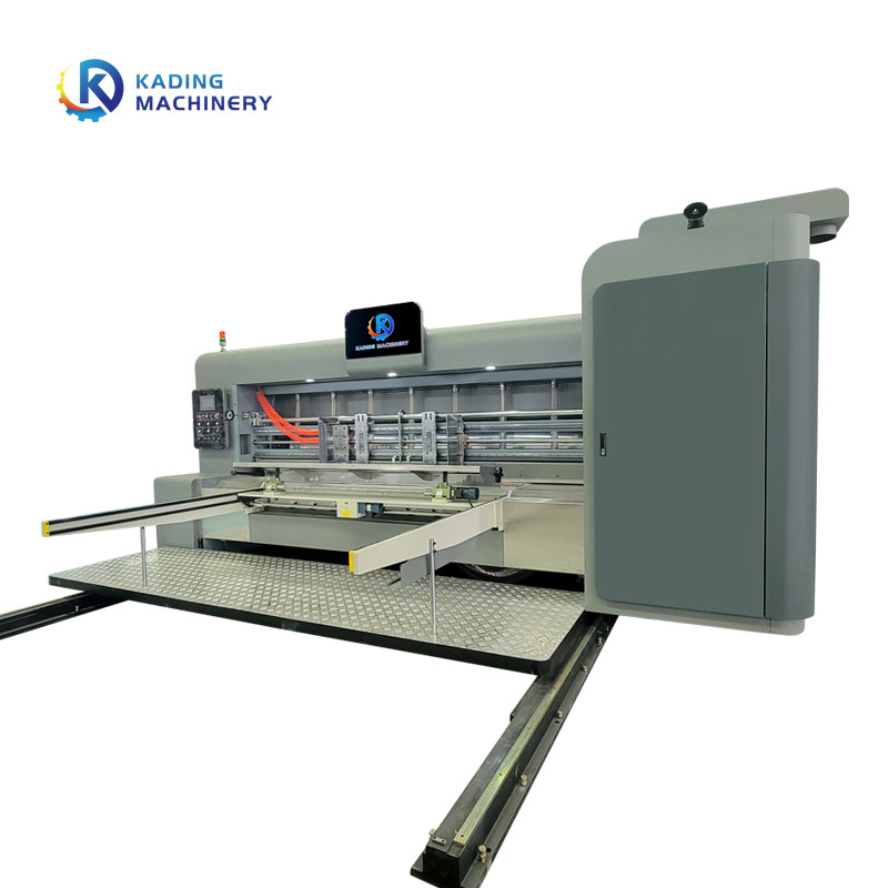 Máquina de impressão de caixa corrugada multicolor 150pcs Min velocidade de trabalho